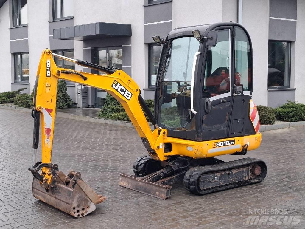 JCB 8018 CTS Mini Escavadoras <7t