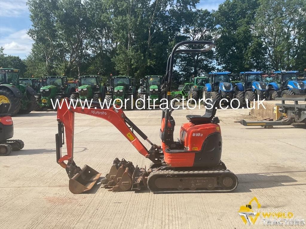 Kubota U 10-3 Mini Escavadoras <7t