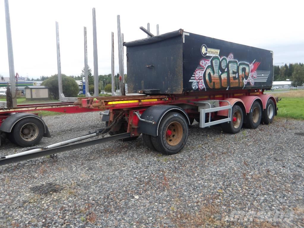  Käyttöauto V31 4 aks Reboques basculantes