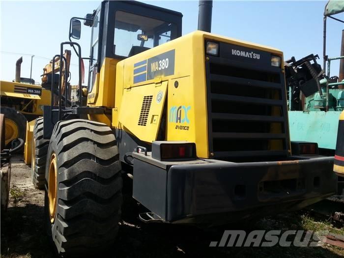 Komatsu WA 380-3 Pás carregadoras de rodas