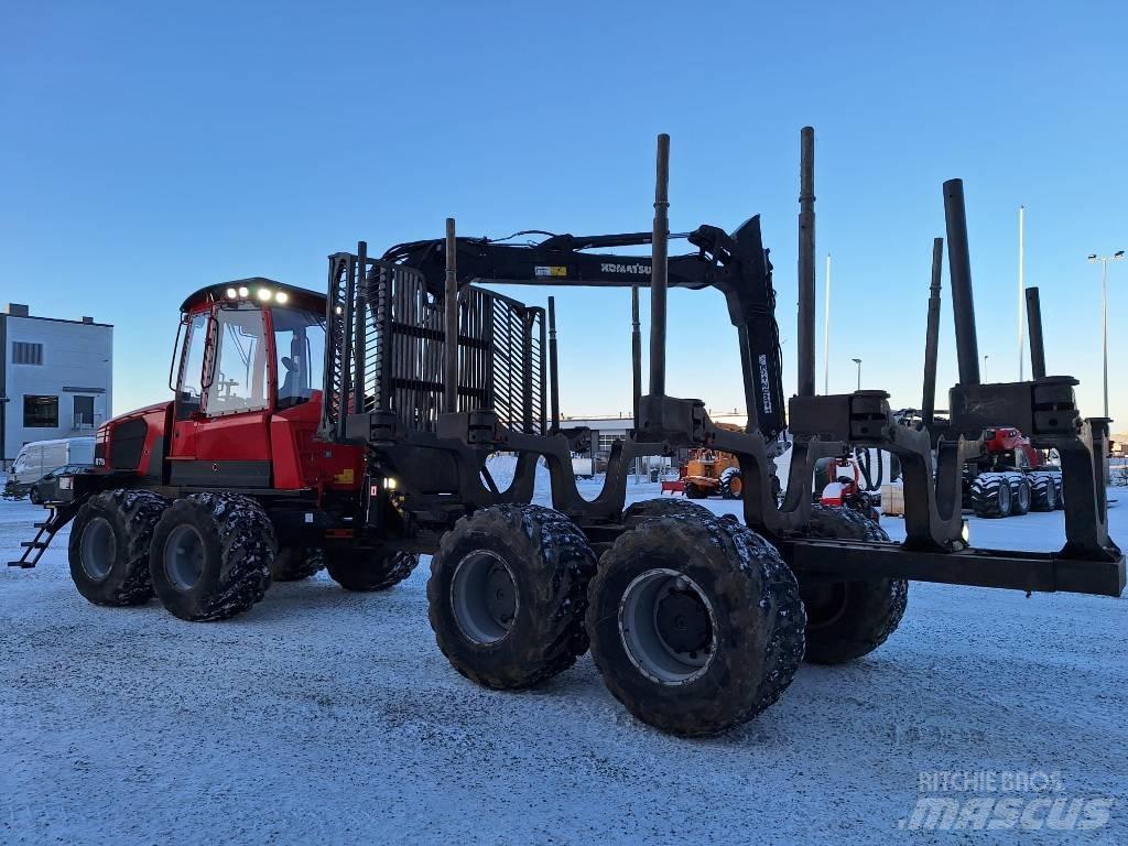 Komatsu 875 Forwarders florestais