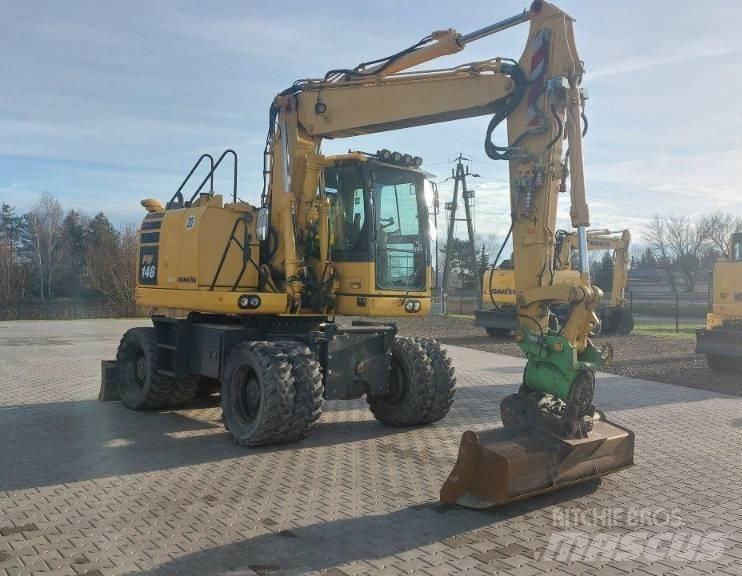 Komatsu PW 148-10 Escavadoras de rodas