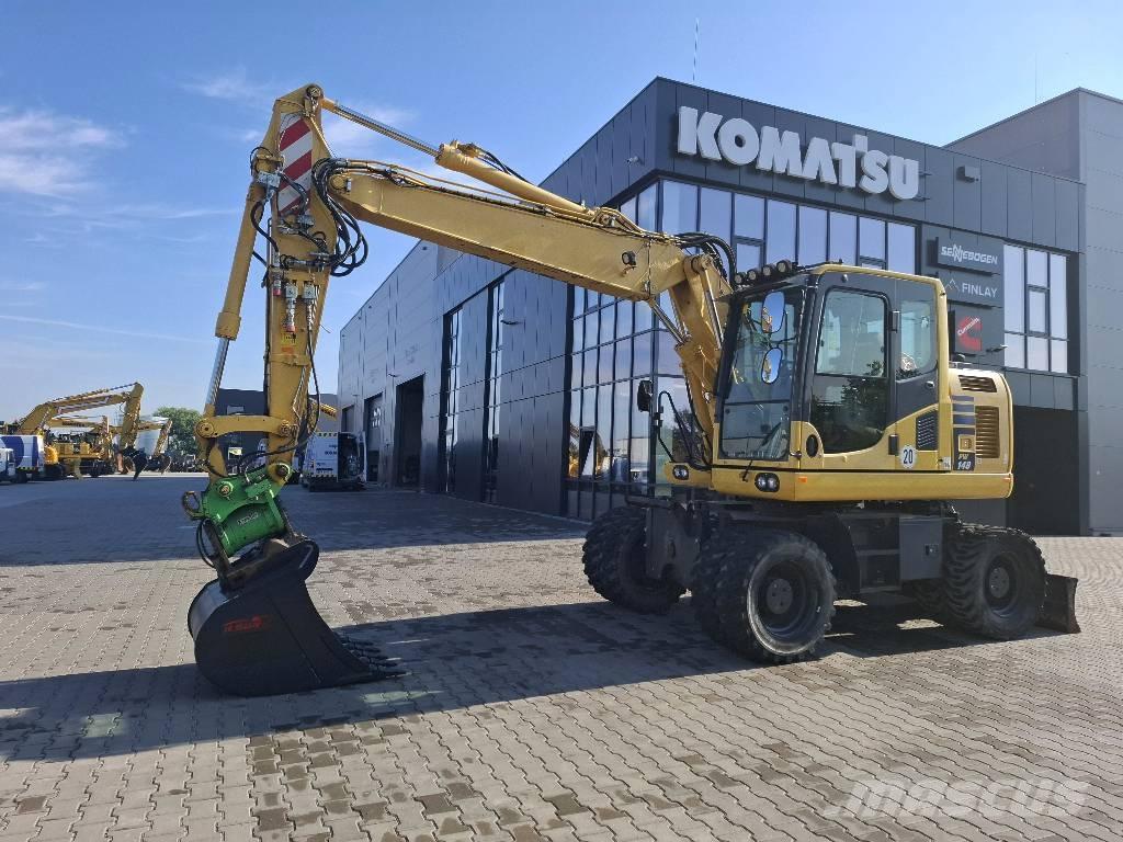 Komatsu PW 148-10 Escavadoras de rodas