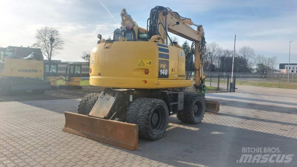 Komatsu PW 148-10 Escavadoras de rodas