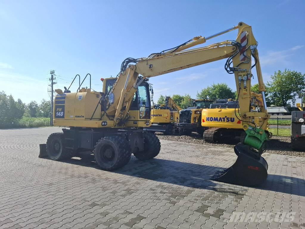 Komatsu PW 148-10 Escavadoras de rodas