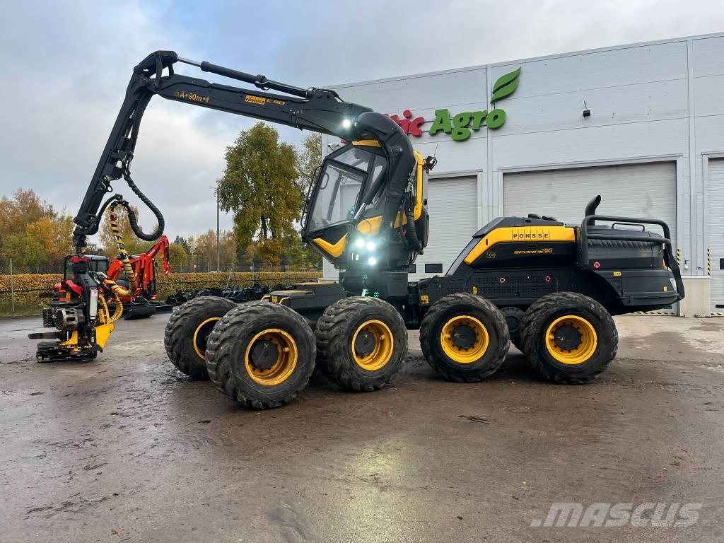 Ponsse Scorpion King Processadores florestais