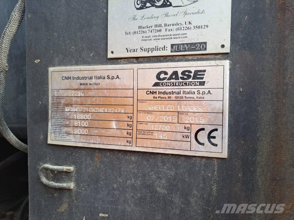 CASE 721 G Pás carregadoras de rodas