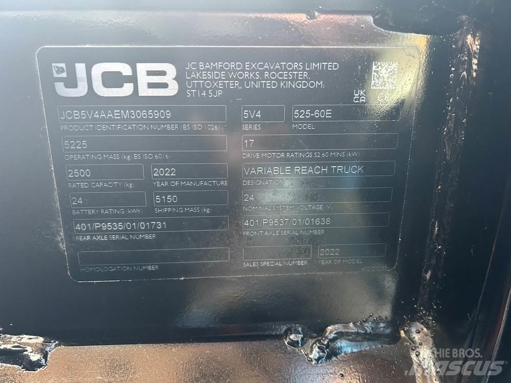 JCB 525-60 E-TECH Manipuladores telescópicos