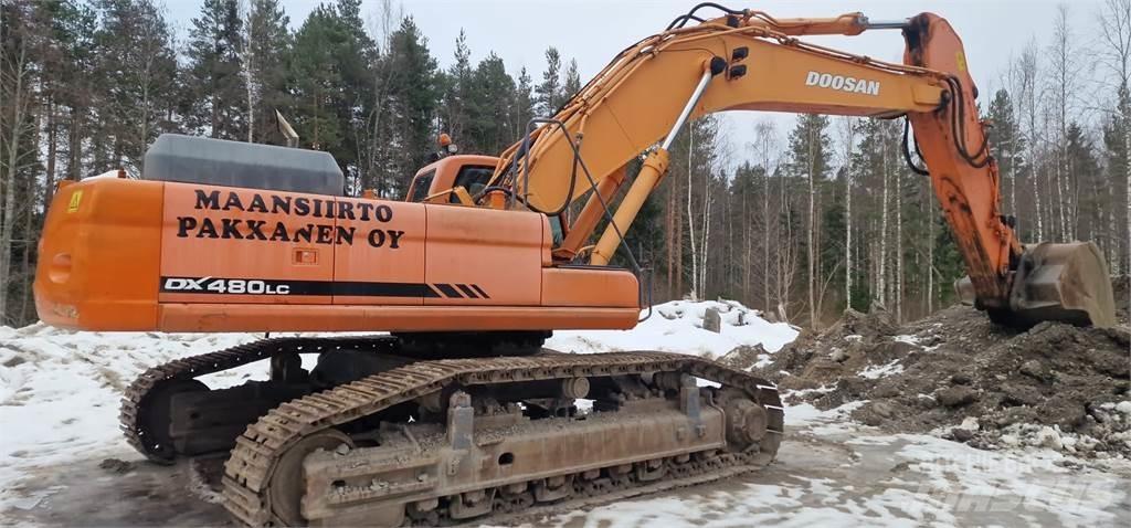 Doosan DX 480 LC Escavadoras de rastos