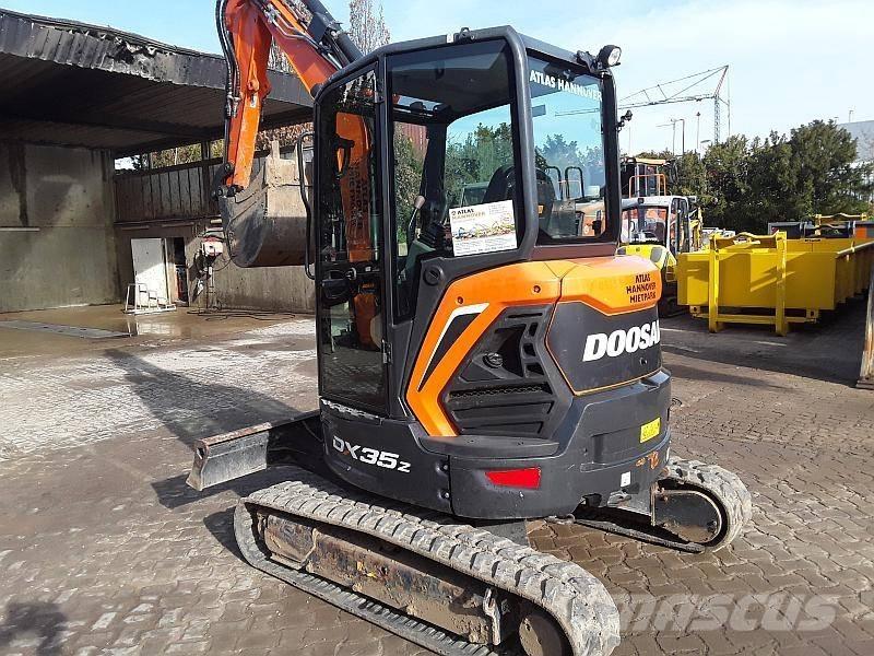 Doosan DX 35 Z Mini Escavadoras <7t