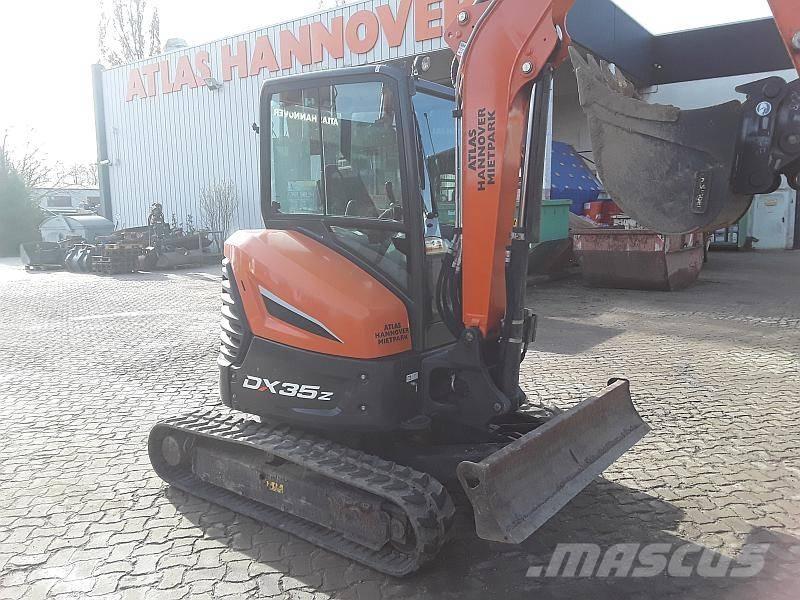 Doosan DX 35 Z Mini Escavadoras <7t