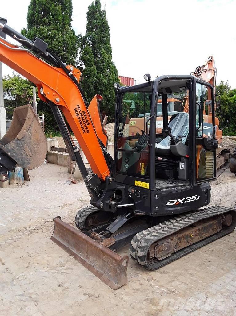 Doosan DX 35 Z Mini Escavadoras <7t