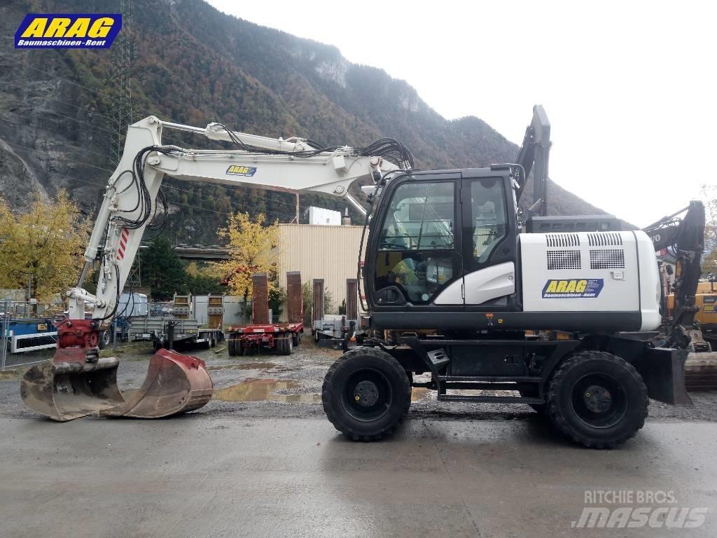 Hitachi ZX 140 W-6 Escavadoras de rodas