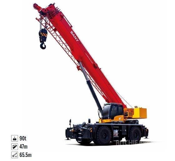 Sany SRE900 / 90 tons Gruas Todo terreno