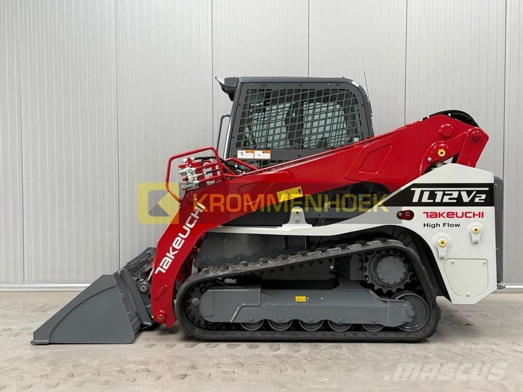 Takeuchi TL 12 V-2 Carregadoras de direcção deslizante