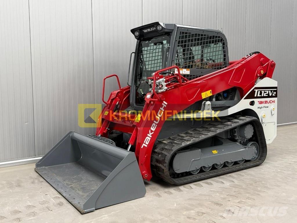 Takeuchi TL 12 V-2 Carregadoras de direcção deslizante