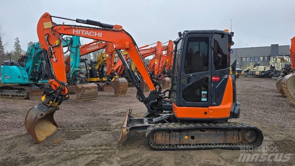 Hitachi ZX55-5A CLR Mini Escavadoras <7t