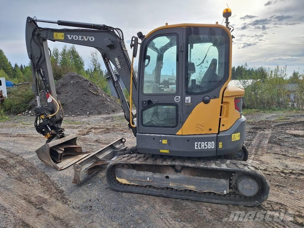 Volvo ECR 58 D Mini Escavadoras <7t