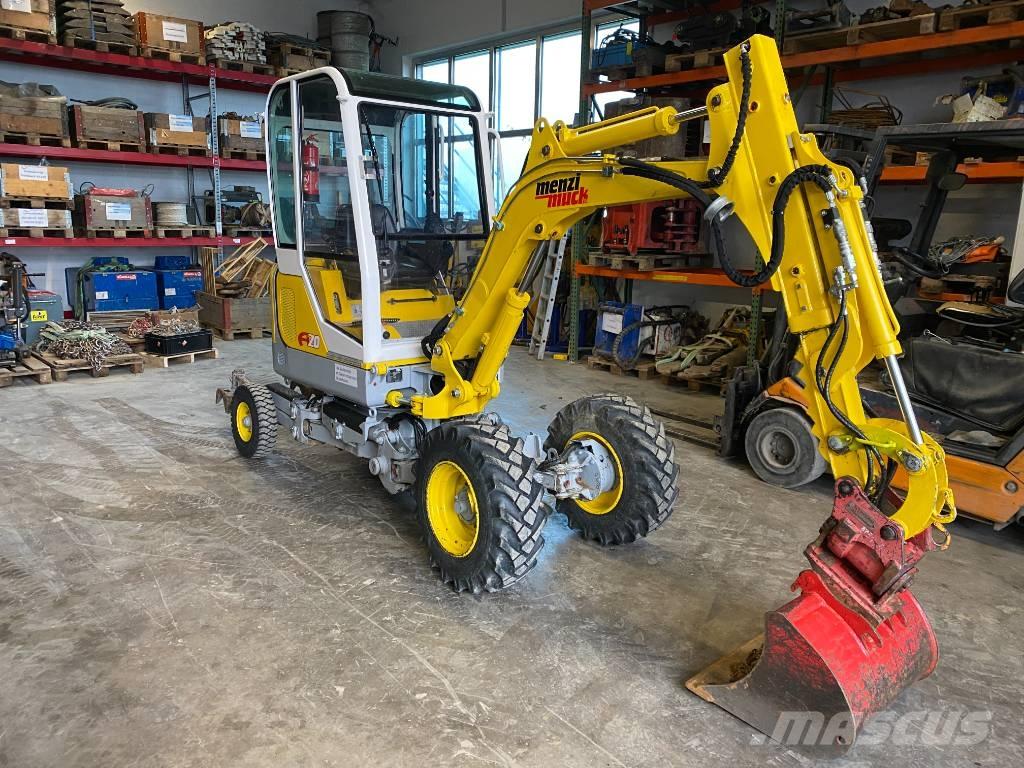 Menzi Muck A20 Escavadoras com Pá frontal