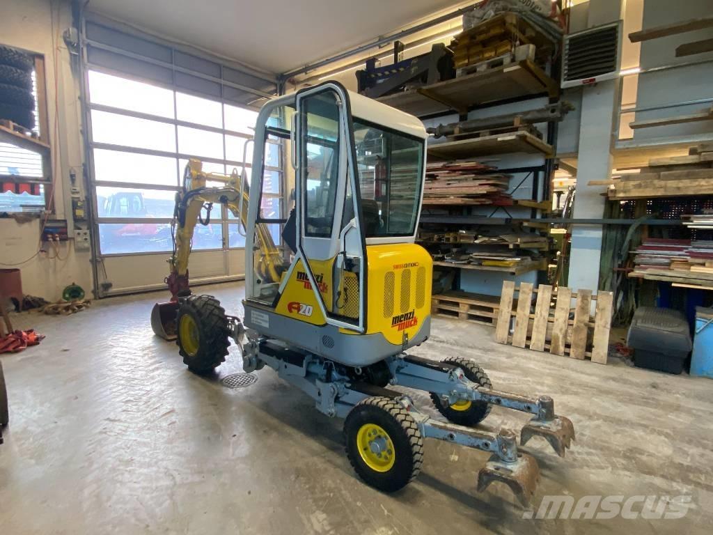 Menzi Muck A20 Escavadoras com Pá frontal