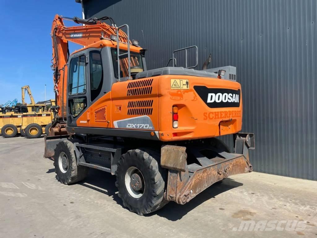 Doosan DX170W-5 Escavadoras de rodas