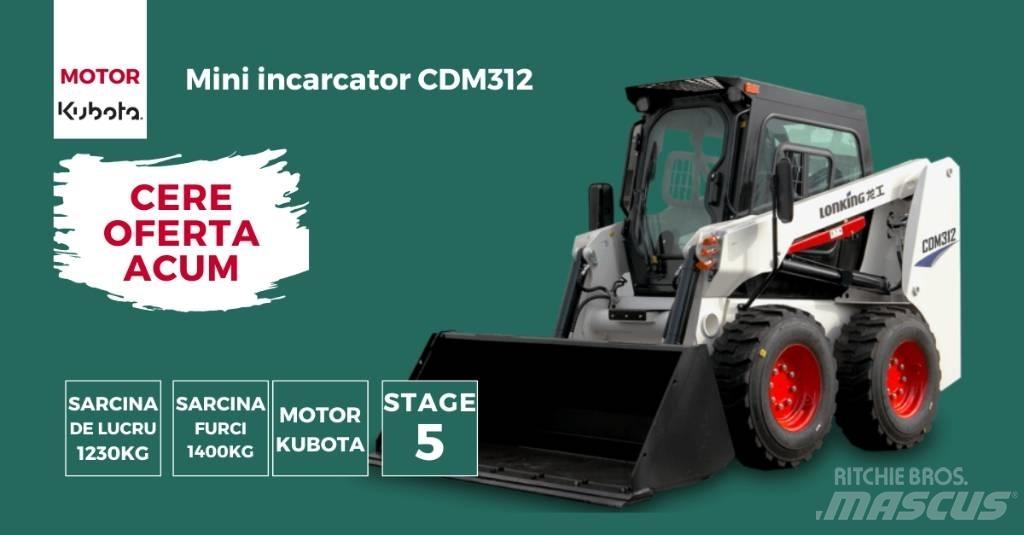 Lonking CDM312 Carregadoras de direcção deslizante