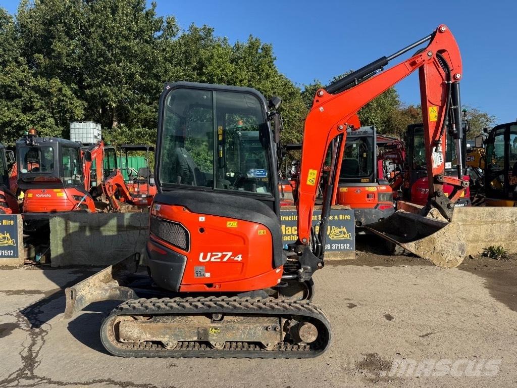 Kubota U 27-4 Mini Escavadoras <7t