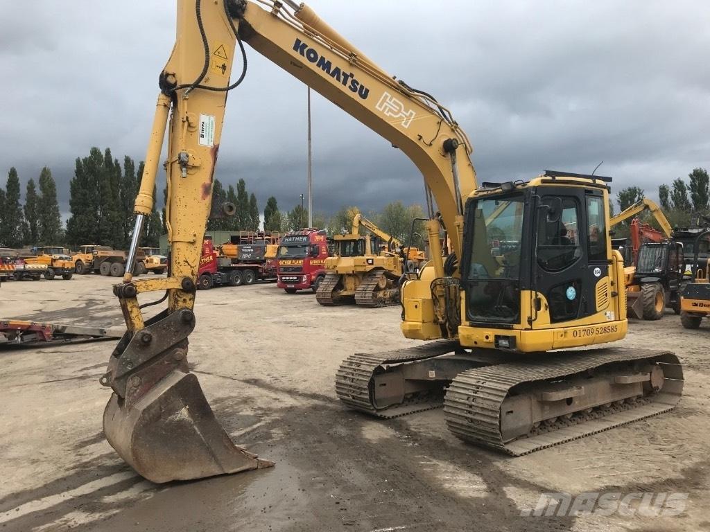Komatsu PC 138 US-8 Escavadoras de rastos