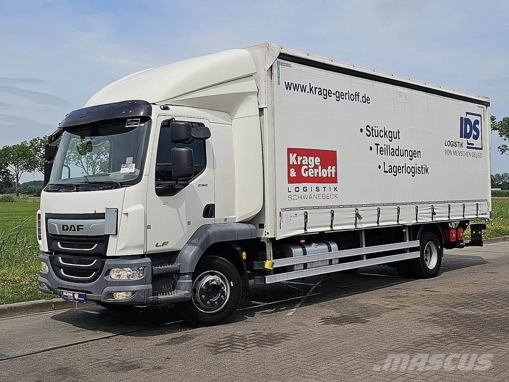 DAF LF 290 16T Camiões caixa cortinas laterais