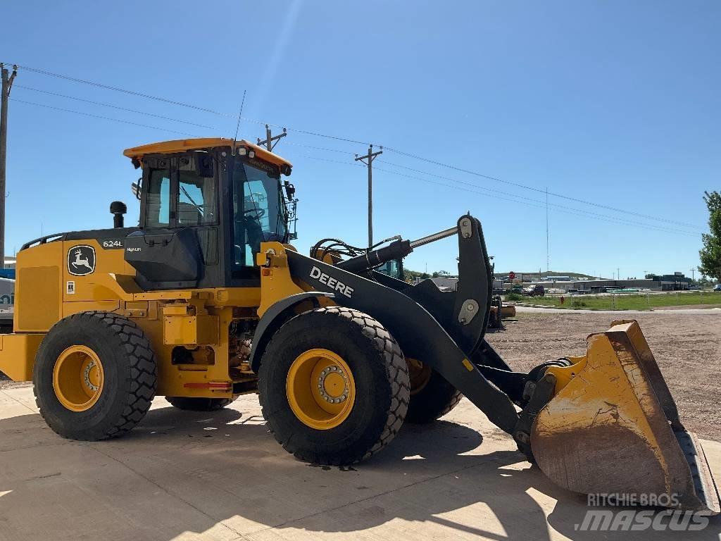 John Deere 624L Pás carregadoras de rodas