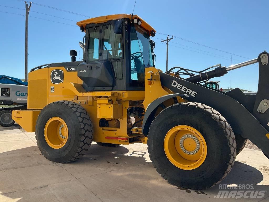 John Deere 624L Pás carregadoras de rodas