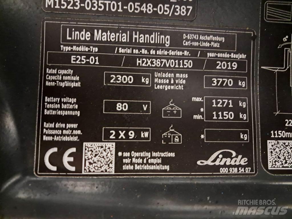Linde E25-01 Empilhadores eléctricos