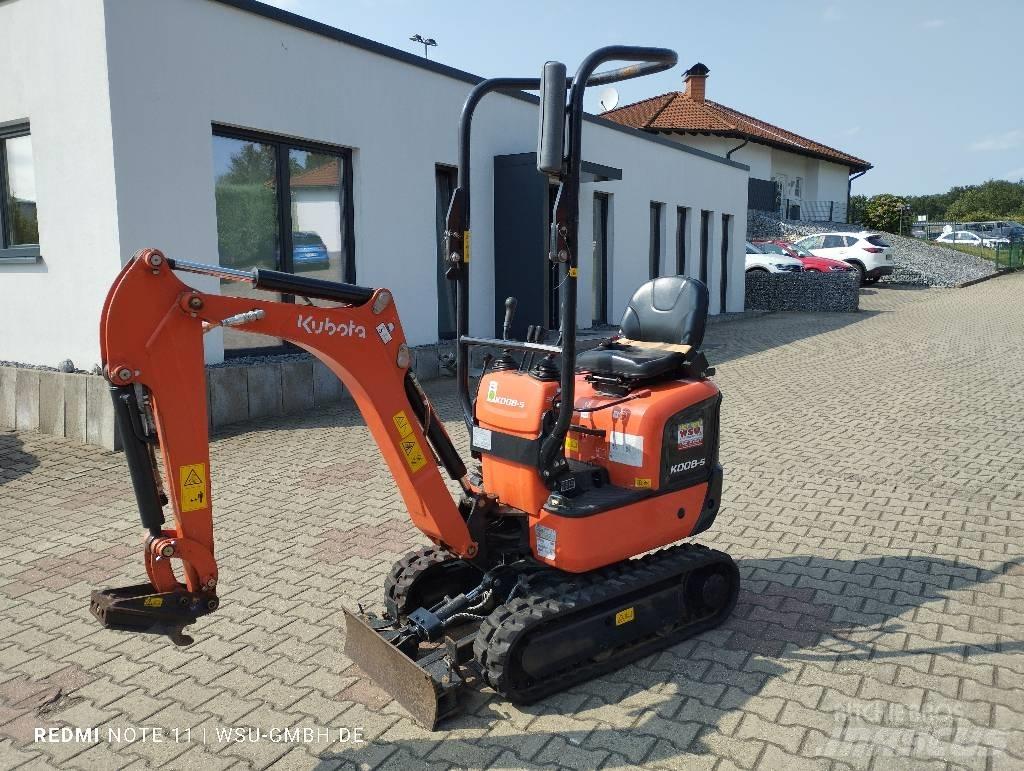 Kubota K008-5 Mini Escavadoras <7t