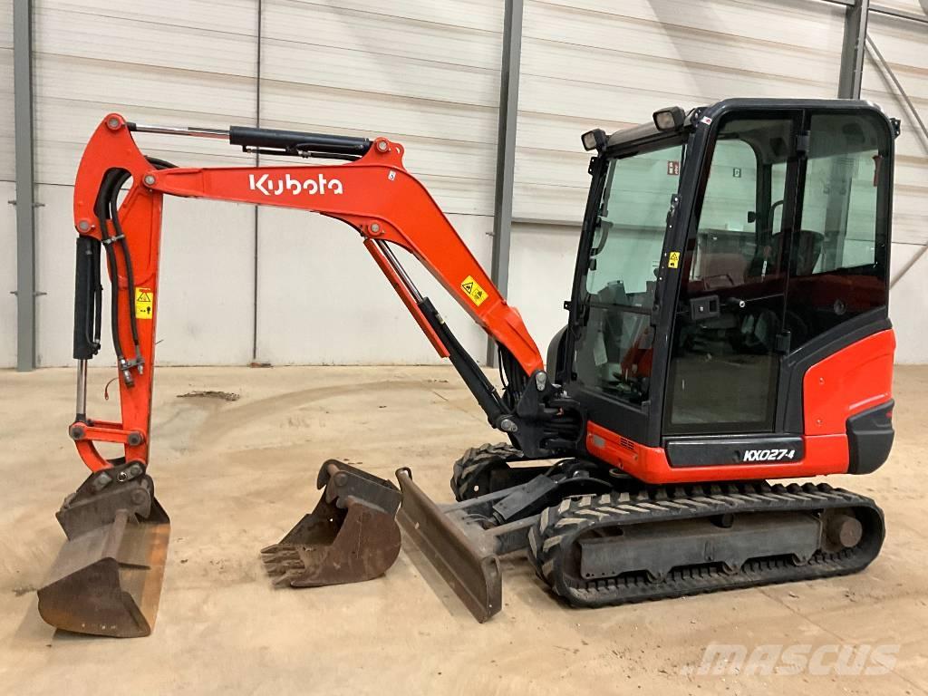 Kubota KX 027-4 HI Mini Escavadoras <7t