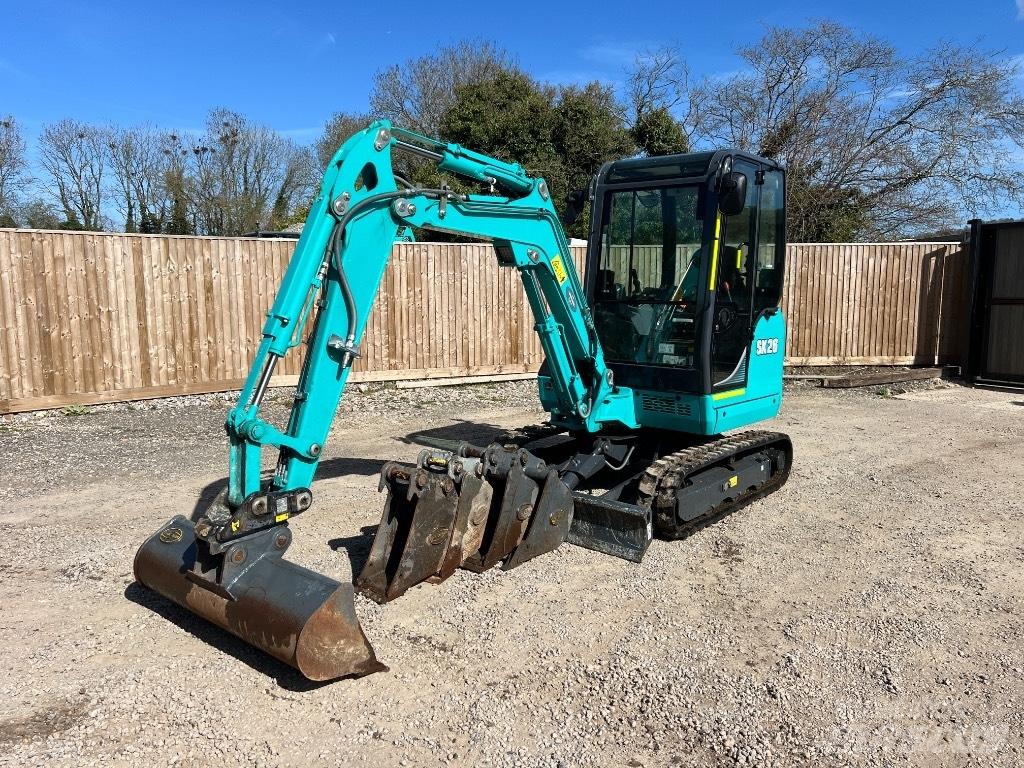 Kobelco SK 26 1E Mini Escavadoras <7t