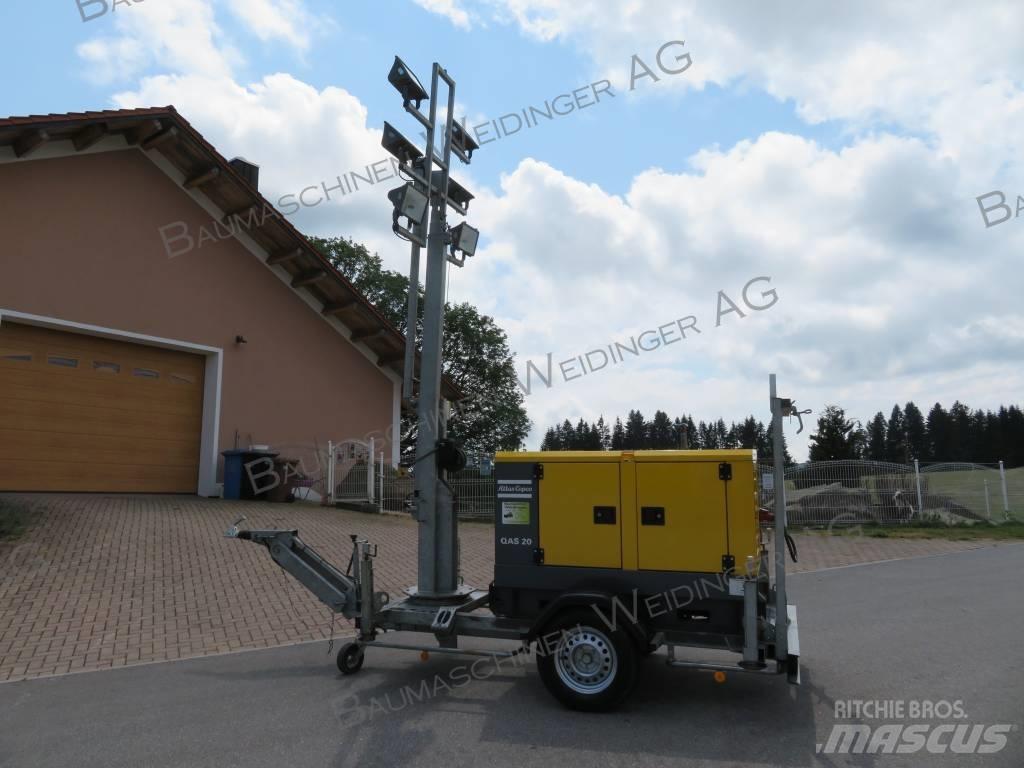 Atlas Copco QAS 20 Geradores Diesel