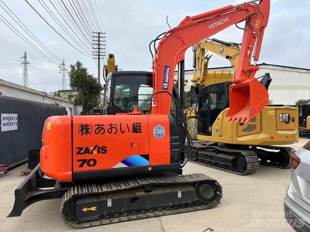 Hitachi ZX 70 Mini Escavadoras <7t