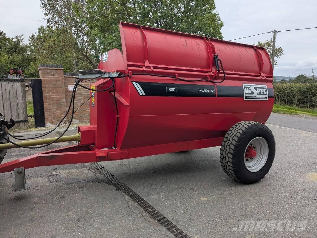Hi-Spec 800 Espalhadores de estrume