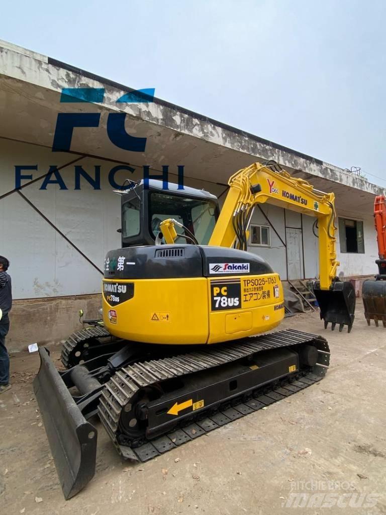 Komatsu 78US Mini Escavadoras <7t