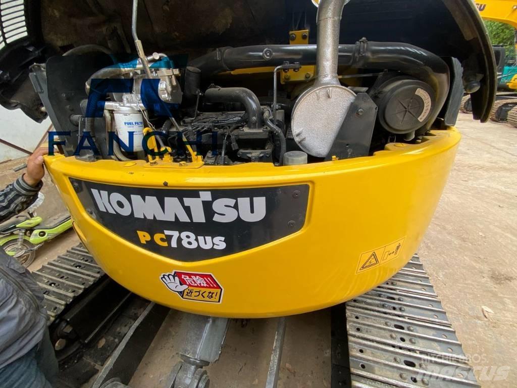 Komatsu 78US Mini Escavadoras <7t