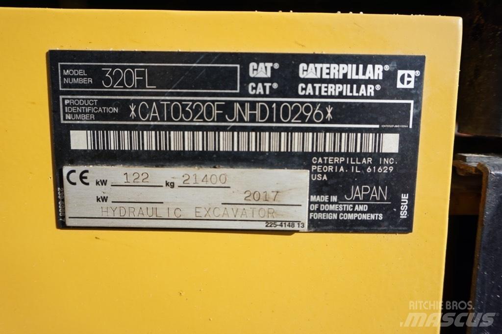 CAT 320 FL Escavadoras de rastos