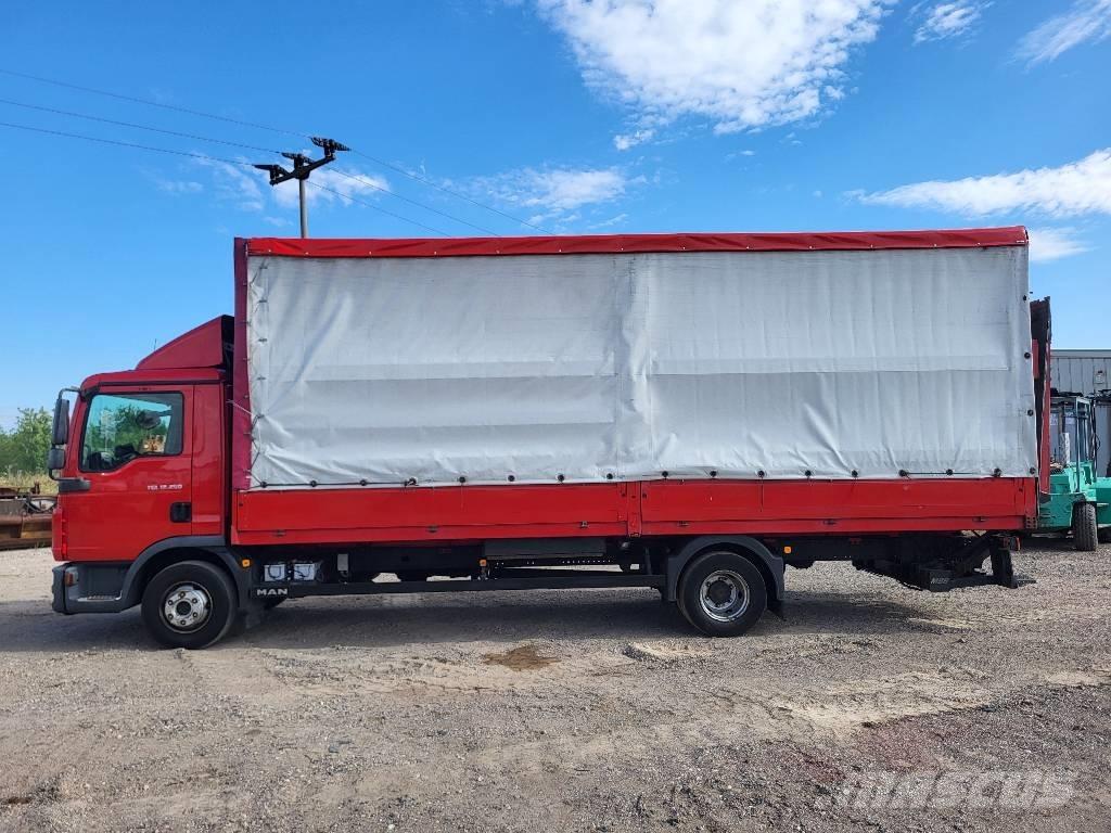 MAN 12.250 TGL Camiões caixa cortinas laterais