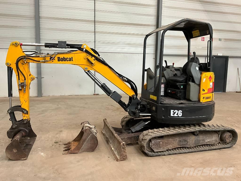 Bobcat E 26 Mini Escavadoras <7t