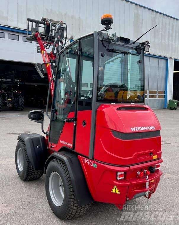 Weidemann 1190E Pás carregadoras de rodas