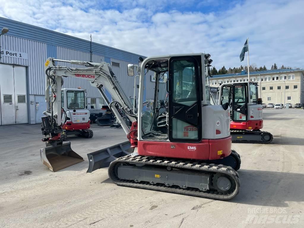 Takeuchi TB 350 R Mini Escavadoras <7t