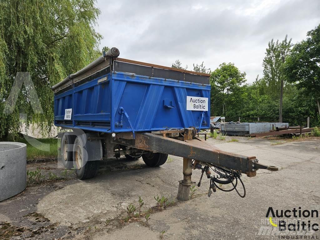 Meiller MZDA 18/2 Semi Reboques Cortinas Laterais