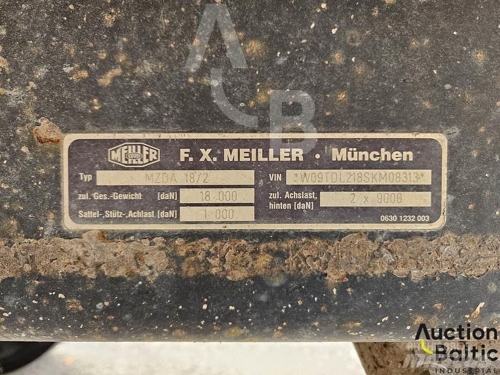 Meiller MZDA 18/2 Semi Reboques Cortinas Laterais