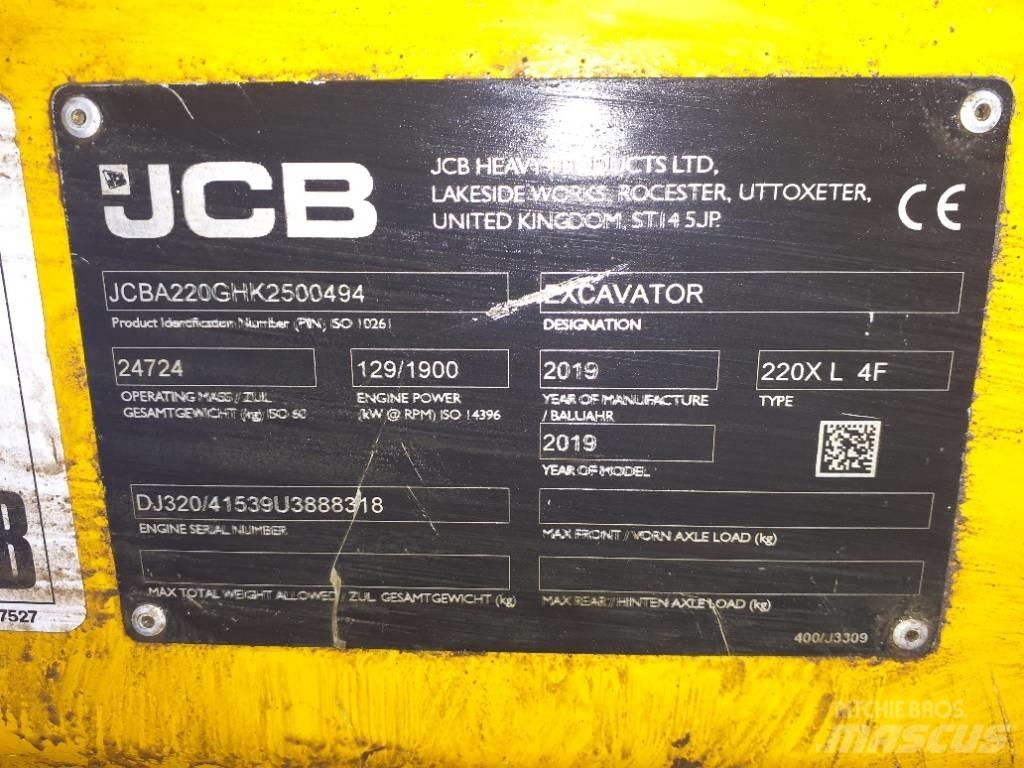 JCB 220X LC Escavadoras de rastos
