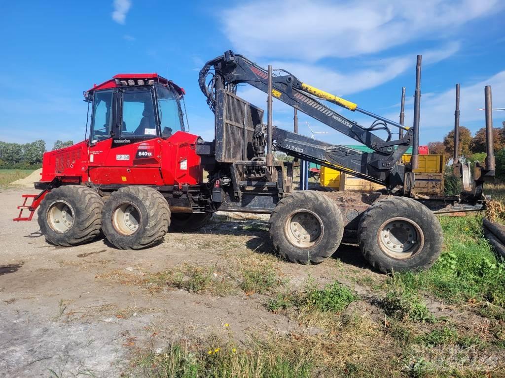 Komatsu 840 TX Forwarders florestais