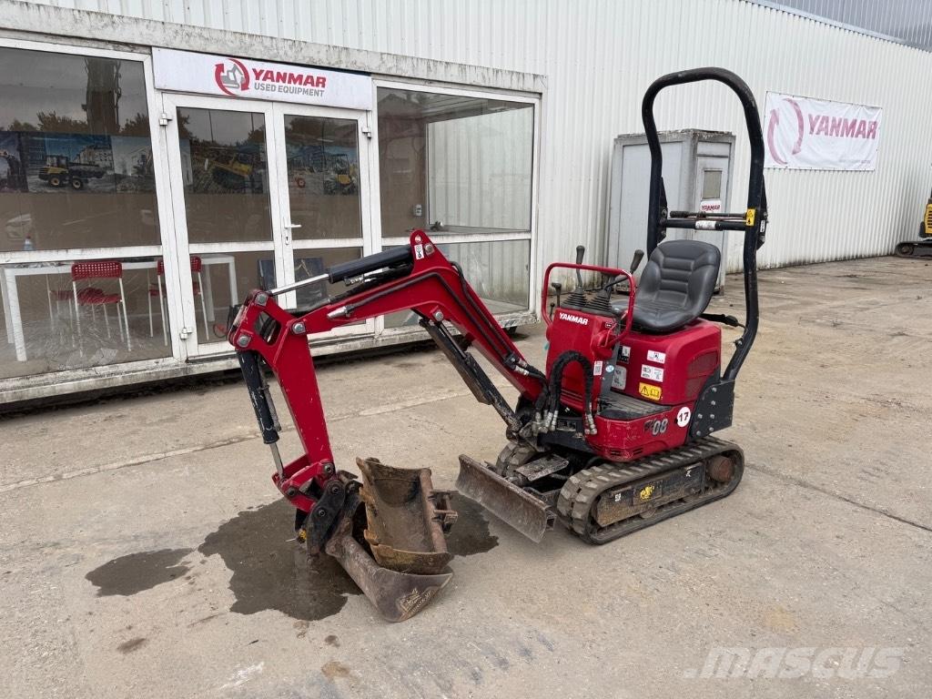 Yanmar SV08 (1D879) Mini Escavadoras <7t